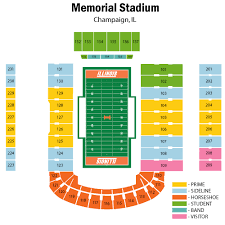 University Of Illinois Football Stadium Seating Chart