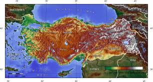 Türkei karte | world map guide. Landkarte Turkei Topographische Karte Weltkarte Com Karten Und Stadtplane Der Welt