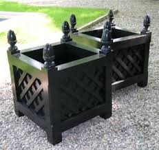 Slotted Garden Planter Garden Planters Lattice Garden Planters