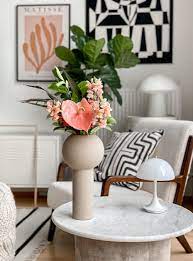 Flamingo Flower Blumen Vase Blumenvase Haus Deko