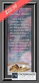 Marriage Prayer Christian Marriage Gift Frame Wedding Gift 6x12 7301 Christian Wedding Gift Marriage Gifts Marriage Prayer