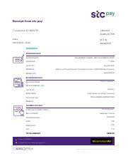 We did not find results for: Stcpay Wu 41872775 Receipt From Stc Pay Transaction Id 41872775 Amount 422412 63 Pkr Date Mtcn 08 12 2020 15 30 4104837113 Summary Sender Details Course Hero