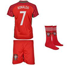Aktuelle cristiano ronaldo portugal trikot xperteneinschätzung meinung zu besten artikel im test & vergleich. Portugal Ronaldo 7 Heim Trikot Und Shorts Mit Socken Kinder Und Jugend Grosse