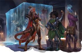 Leaving A Friend Behind For Gold Dungeons And Dragons Fantasy Art Character Art