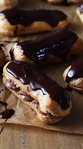 Best Homemade Chocolate Eclairs Recipe Also The Crumbs Please In 2020 Chocolate Eclair Recipe Eclair Recipe Desserts