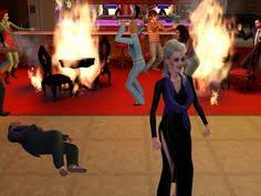 Whenever Everything Burst Into Flames And One Of The Sims Really Enjoyed It Sims Funny Sims Memes Funny Pictures With Words