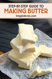 How To Make Butter A Visual Guide Imaginacres Recipe Butter Recipes Homemade Homemade Butter Homemade Recipes