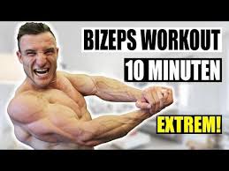 10 Minuten Bizeps Workout Fur Zuhause Kombinationsworkout Fur Qualitatsmuskulatur Sascha Huber Youtube Bizeps Workout Workout Fur Zuhause
