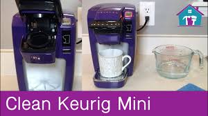 To get the most flavor (and least amount of old coffee residue) in each cup of joe, follow the cleaning methods outlined in the video above. How To Clean Keurig Mini Youtube