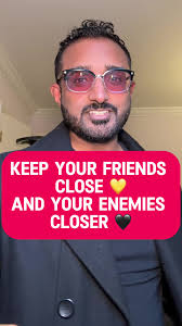 🔥“𝑲𝒆𝒆𝒑 𝒀𝒐𝒖𝒓 𝑭𝒓𝒊𝒆𝒏𝒅𝒔 𝑪𝒍𝒐𝒔𝒆, 𝑨𝑵𝑫 𝒀𝒐𝒖𝒓  𝑬𝒏𝒆𝒎𝒊𝒆𝒔 𝑪𝑳𝑶𝑺𝑬𝑹?!”🔥 We’ve all heard “Keep your friends close  and your enemies closer,” but have you thought about why? Friends support  you, but enemies sharpen you. ...