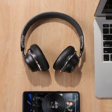 Amazon.com: SuperEQ S2 Bluetooth Active Noise Cancelling Headphones, Wired  and Wireless On-Ear Headphones with CVC 8.0, Hi-Fi Stereo Deep Bass 25H  Playtime for Kids Adults Travel Sports Office-Black : Electronics