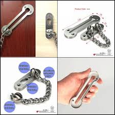 door chain latch lock stainless steel casting door security chain guard for home stainless steel casting door chains chain lock
