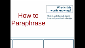 How to cite summaries or paraphrases even if you put information in your own words by summarizing or paraphrasing, you must cite the original details: In Text Citations And Paraphrasing Apa Style Guide Libguides At Johnson Wales University Providence Campus