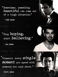 Jonas Brothers Quotes on Pinterest | Jonas Brothers, Nick Jonas ... via Relatably.com