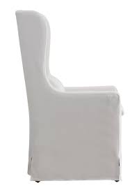 Settle down and read a book under the comfort of a blanket, sit with your family and watch television, place a chair in your nursery, or decorate your entry way. Jillian Harris Dining Room Chair High Back Wing Back Slicovered Dining Chair The Leslie Style