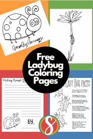 Print the template of your choice (below). 5 Free Ladybugs Coloring Pages Stevie Doodles Free Printable Coloring Pages