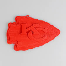 Descriptionkansas city chiefs kc logo.svg. 3d Printable Kansas City Chiefs Logo By 3d Ro