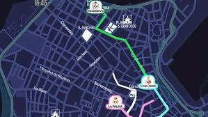 Itinerario de humildad y paciencia. Calendario Desafio Giro De Vuelta Carrera Oficial Semana Santa Sevilla 2019 Espectacular Centrar Publicacion
