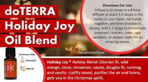Why Santa Claus Uses Doterra Holiday Joy Oil Blend Youtube