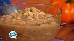 This creamy white chicken chili is made super easy in your crockpot! Winning White Chicken Chili Recipe