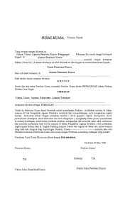 Dalam surat kuasa dikenal juga adanya hak substitusi, yakni hak untuk mengalihkan sebagian maupun seluruhnya kuasa yang diberikan kepada si haruslah dengan surat kuasa khusus (pasal 123 ayat 2 hir/147 ayat 2 rbg). Pengertian Dan Contoh Format Surat Kuasa Tokopedia Blog