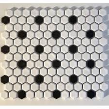 Mosaique Ceramique Hexagonal Pour Sol Ou Mur Mp Daven Carrelage Inox Fr Carreaux Mosaique Hexagonaux Carrelage Inox