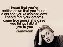 Pin By Martina Passoni On M U S I C L Y R I C S More Lyrics Adele Lyrics Great Song Lyrics