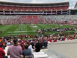 Bryant Denny Stadium Section F Row 35 Seat 6 Alabama