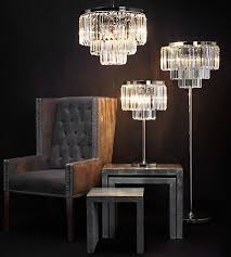 Our luxe yet affordable tabletop options provide layers of luxurious light. Luxe Crystal Floor Lamp Crystal Floor Lamp Lamp Floor Lamp Lighting