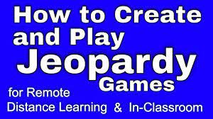 Play Jeopardy In Zoom Meetings Youtube
