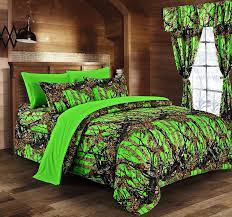 Os 2 piece kids girls twin bright pink camo comforter set, stylish luxury bedding, for modern master bedrooms, gorgeous and beautif. Amazon Com Biohazard Green Camouflage King 8pc Premium Luxury Comforter Sheet Pillowcases And Bed Skirt Set By Regal Comfort Camo Bedding Set For Hunters Teens Boys And Girls Kitchen Dining