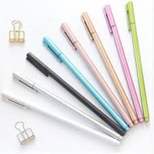 Caneta Gel Roller Uniball 207 Preto Metallic Color Simple Neutral Pen Fashionable Gel Pens Set Gel Pens Pen Sets