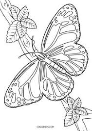 Kids can use both crayons as well as watercolors to fill in these pages. Printable Butterfly Coloring Pages For Kids