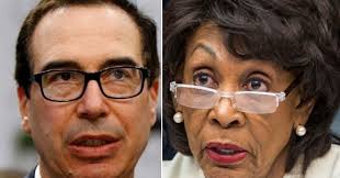 Steve Mnuchin Tried To Mansplain To Maxine Waters. It Didn't Go Well.