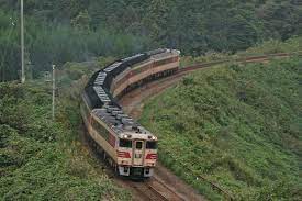 米子 後藤車両所 へ回送されるキハ181系 2001 10 28 関西本線 加太 柘植 鉄道 写真 キハ 列車