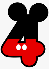 Pngkit selects 1031 hd mickey png images for free download. Numbers Numero 4 Mickey Mouse Transparent Png 900x1239 Free Download On Nicepng