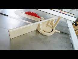 Wooden Miter Gauge For Table Saw Youtube