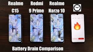 July 24, 2020 by eric leave a comment. Realme C15 Vs Redmi 9 Prime Vs Narzo 10 Battery Drain Test Comparison Newzz Todays News Headlines From India The World