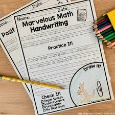 First, kids trace lines on this prekindergarten writing worksheet to strengthen the fine motor skills needed to form the letter a. Free Printable Handwriting Worksheets For 1st 6th Grade