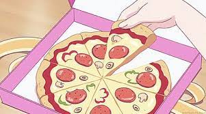 Anime Pizza Food Recipes Tools Kitchen Tools Yummie Meals Healthy Delicious Tasty Aesthetic Anime Anime Anime Wall Art
