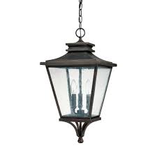 3 light outdoor hanging lantern : tqup