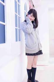 そやま 水沢心愛さん vol 8 セーラー服 カーディガン カーディガン 制服 女子高生ファッション