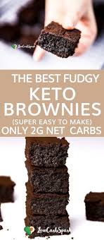 Best Fudgy Keto Brownies Only 2g Net Carbs Recipe Keto Brownies Ketogenic Recipes Keto Recipes Easy