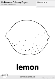 Maybe you would like to learn more about one of these? Lemon Coloring Page Super Simple