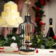 Gold Bird Cage Candle Holder Celestial Bamboo Wind Chime Google Shopping In 2020 Hanging Candle Holder Candleholder Centerpieces Bird Cage Candle Holder