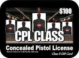 1.3 the card contains the monetary value which was paid, in advance, at the point of purchase. E Gift Card For Bssa Cpl Concealed Pistol License Class Brick Street Safety Academy