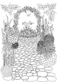 Check spelling or type a new query. Garden Coloring Pages For Adults