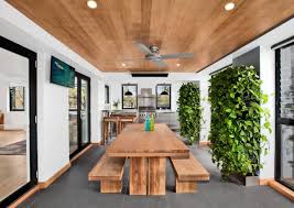 A patio dining set can add flair and comfort to backyard dining. Think Green 20 Vertical Garden Ideas