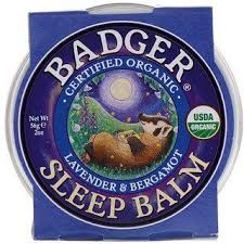 Badger Company Organic Sleep Balm Lavender Bergamot 2 Oz 56 G In 2020 The Balm Paraben Free Products Body Lotion Cream