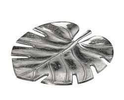 Measuring approximately 5 x 10.5 x 1.6 inches, the gold object decor leaf also makes a great gift for. Godinger Silver Art Co Monstera Leaf Metal Serving Tray Wayfair